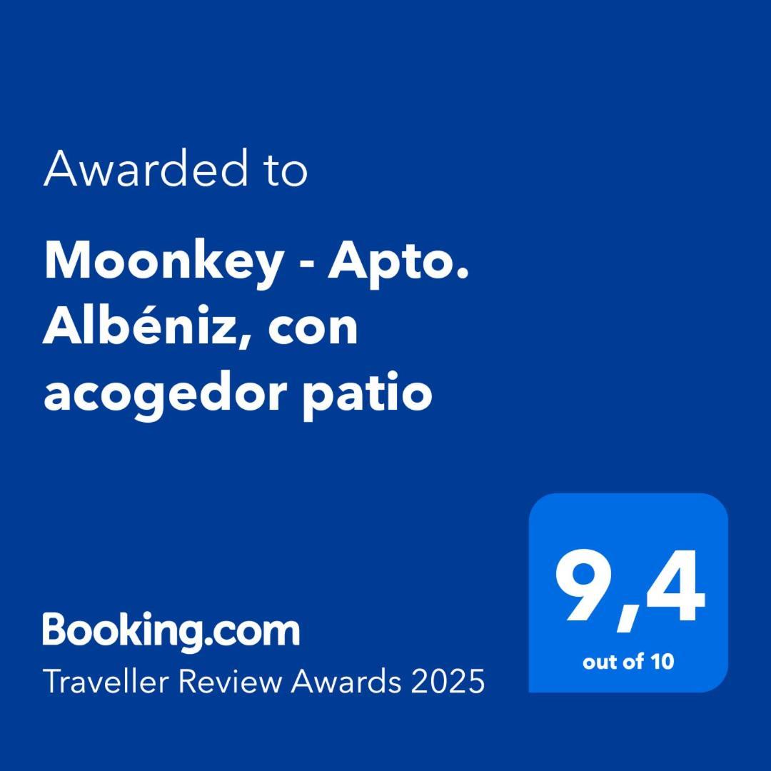 Moonkey - Apto. Albeniz, Con Acogedor Patio Alicante Exterior photo